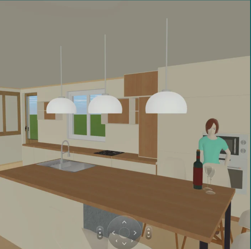 Divonne cuisine vue 2